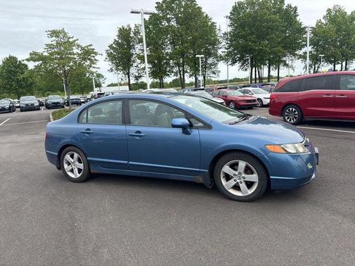 Atomic Blue Metallic 2007 Honda Civic EX
