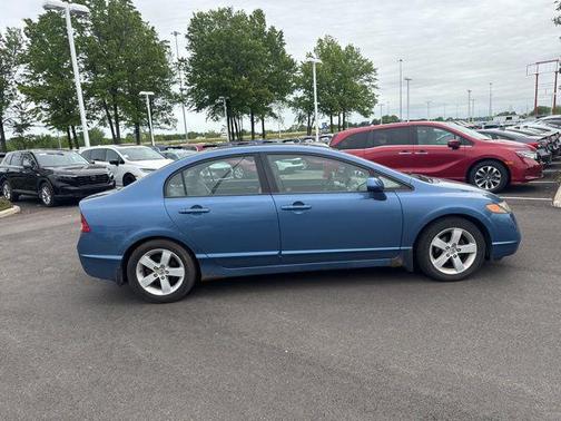 Atomic Blue Metallic 2007 Honda Civic EX