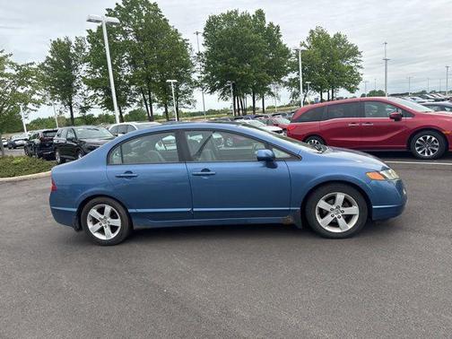 Atomic Blue Metallic 2007 Honda Civic EX