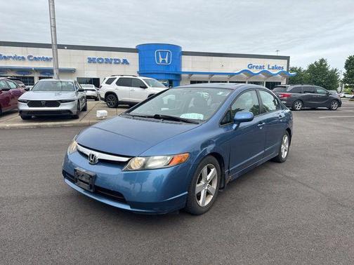 Atomic Blue Metallic 2007 Honda Civic EX
