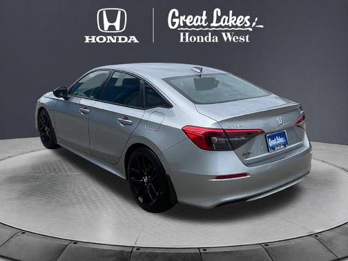 Lunar Silver Metallic 2024 Honda Civic Sport