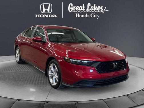 Radiant Red Metallic 2025 Honda Accord LX 1.5T