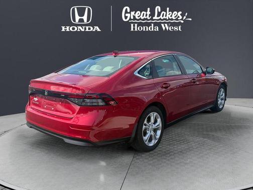 Radiant Red Metallic 2025 Honda Accord LX 1.5T