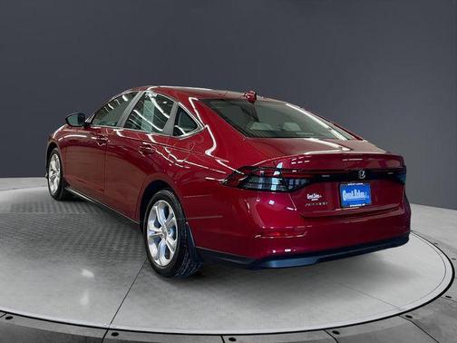 Radiant Red Metallic 2025 Honda Accord LX 1.5T