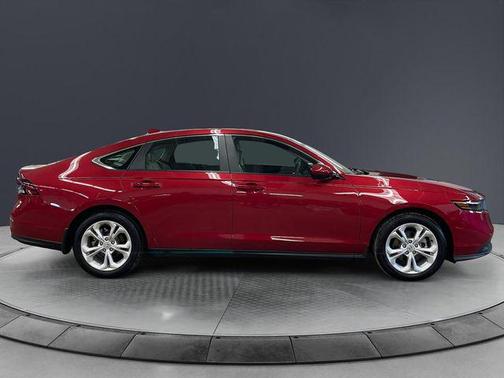 Radiant Red Metallic 2025 Honda Accord LX 1.5T