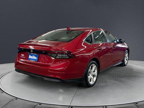 Radiant Red Metallic 2025 Honda Accord LX 1.5T