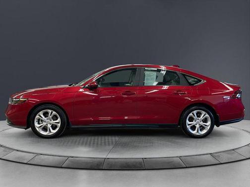 Radiant Red Metallic 2025 Honda Accord LX 1.5T