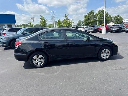 Crystal Black Pearl 2014 Honda Civic LX