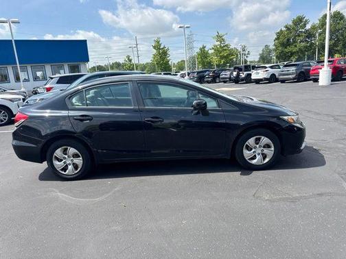 Crystal Black Pearl 2014 Honda Civic LX