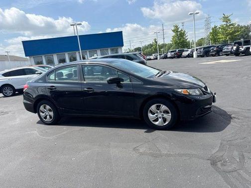Crystal Black Pearl 2014 Honda Civic LX