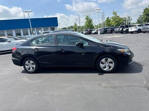 Crystal Black Pearl 2014 Honda Civic LX