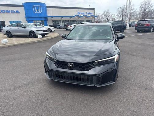 Crystal Black Pearl 2025 Honda Civic Sport