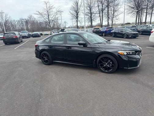 Crystal Black Pearl 2025 Honda Civic Sport