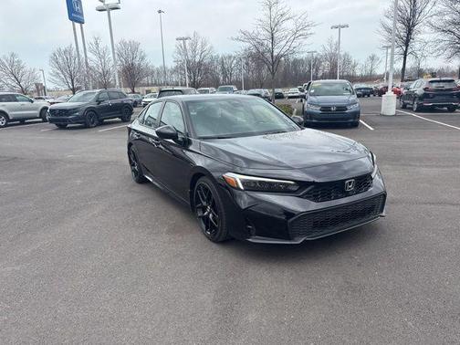 Crystal Black Pearl 2025 Honda Civic Sport