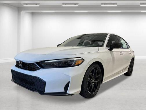 Platinum White Pearl 2026 Honda Civic Sport