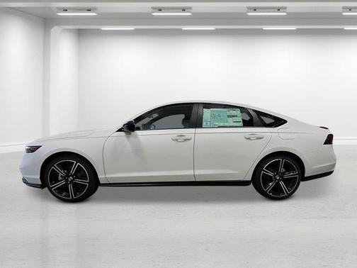 Platinum White Pearl 2026 Honda Accord Hybrid Sport