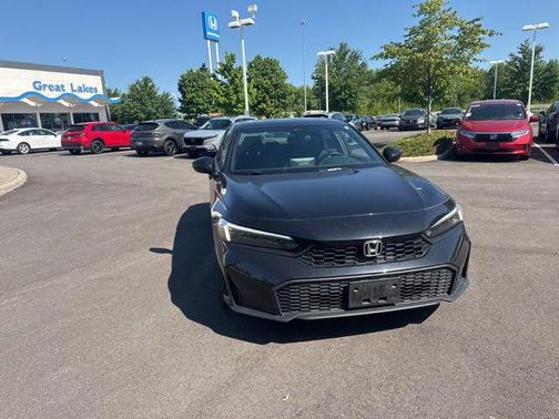 Crystal Black Pearl 2025 Honda Civic Sport