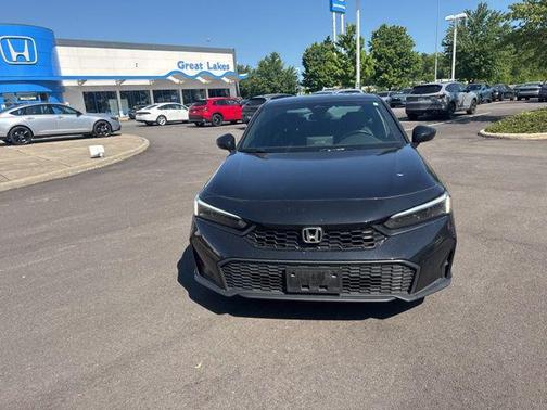 Crystal Black Pearl 2025 Honda Civic Sport