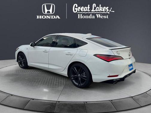 Platinum White Pearl 2025 Acura Integra A-Spec Package