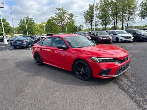 Rallye Red 2024 Honda Civic Sport