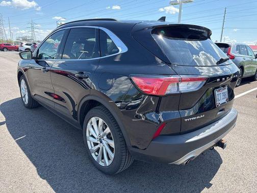 Agate Black Metallic 2021 Ford Escape Titanium