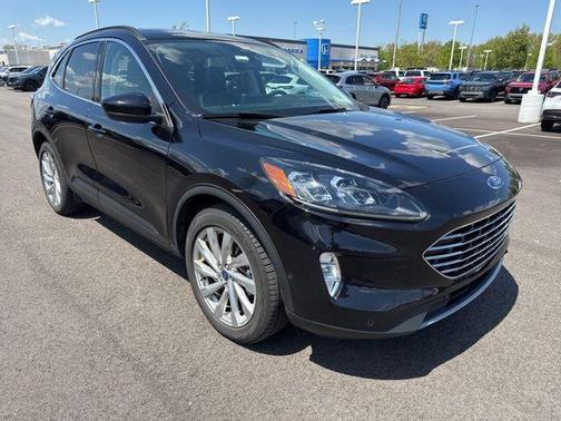 Agate Black Metallic 2021 Ford Escape Titanium