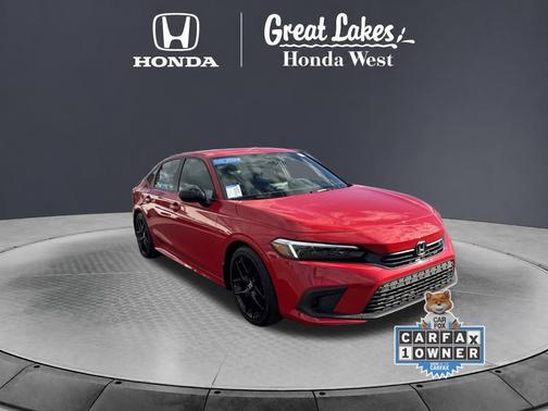 Rallye Red 2024 Honda Civic Sport