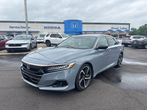 Sonic Gray Pearl 2021 Honda Accord Sport SE 1.5T