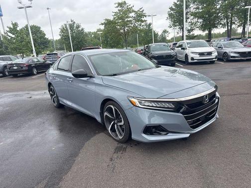 Sonic Gray Pearl 2021 Honda Accord Sport SE 1.5T