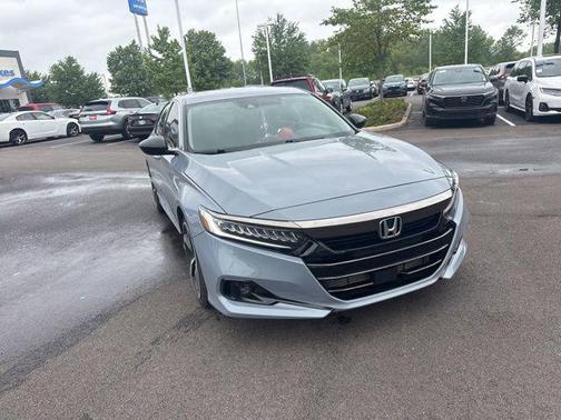Sonic Gray Pearl 2021 Honda Accord Sport SE 1.5T