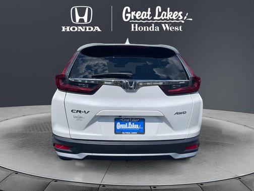 Platinum White Pearl 2020 Honda CR-V AWD EX-L