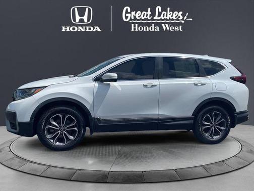 Platinum White Pearl 2020 Honda CR-V AWD EX-L