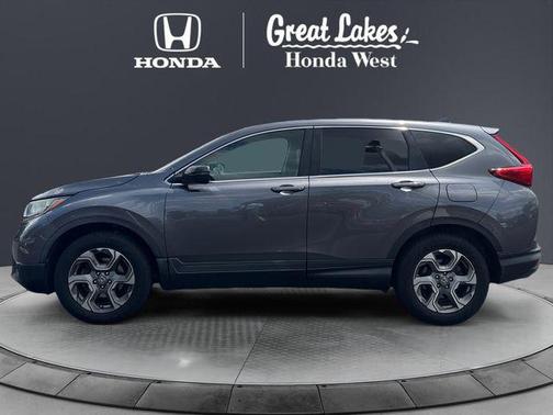 Modern Steel Metallic 2017 Honda CR-V EX-L