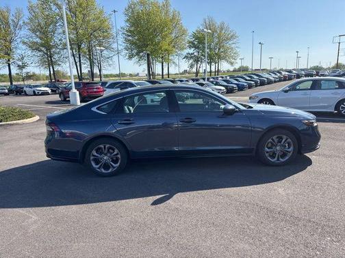 Canyon River Blue Met 2025 Honda Accord Hybrid EX-L