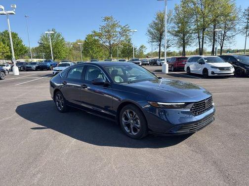 Canyon River Blue Met 2025 Honda Accord Hybrid EX-L