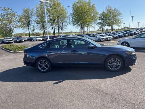 Canyon River Blue Met 2025 Honda Accord Hybrid EX-L