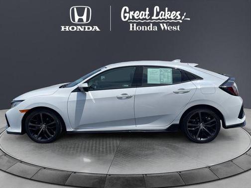 Platinum White Pearl 2021 Honda Civic Sport
