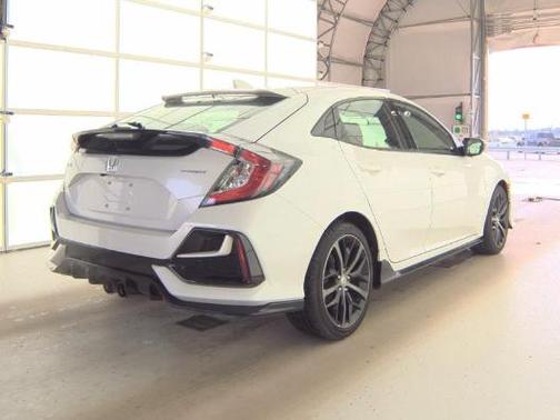 Platinum White Pearl 2021 Honda Civic Sport