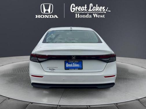 Platinum White Pearl 2024 Honda Accord EX