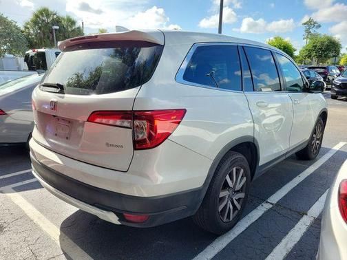 Platinum White Pearl 2021 Honda Pilot EX-L