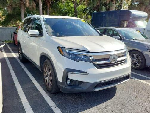 Platinum White Pearl 2021 Honda Pilot EX-L