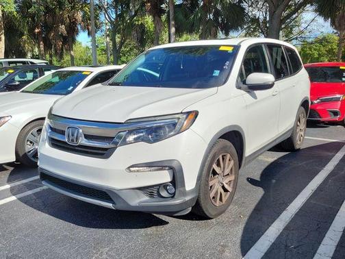 Platinum White Pearl 2021 Honda Pilot EX-L