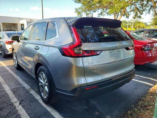 Lunar Silver Metallic 2024 Honda CR-V EX-L