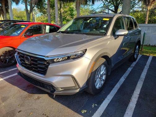 Lunar Silver Metallic 2024 Honda CR-V EX-L