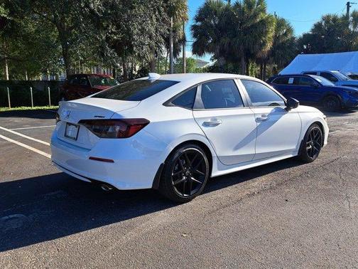 Platinum White Pearl 2026 Honda Civic Sport