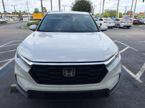 Platinum White Pearl 2024 Honda CR-V EX