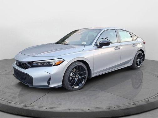 Solar Silver Metallic 2026 Honda Civic Sport