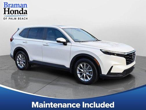 Platinum White Pearl 2026 Honda CR-V EX