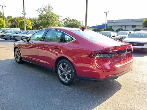 Radiant Red Metallic 2024 Honda Accord EX