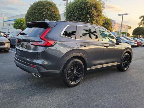 Meteorite Gray Metallic 2023 Honda CR-V Hybrid Sport